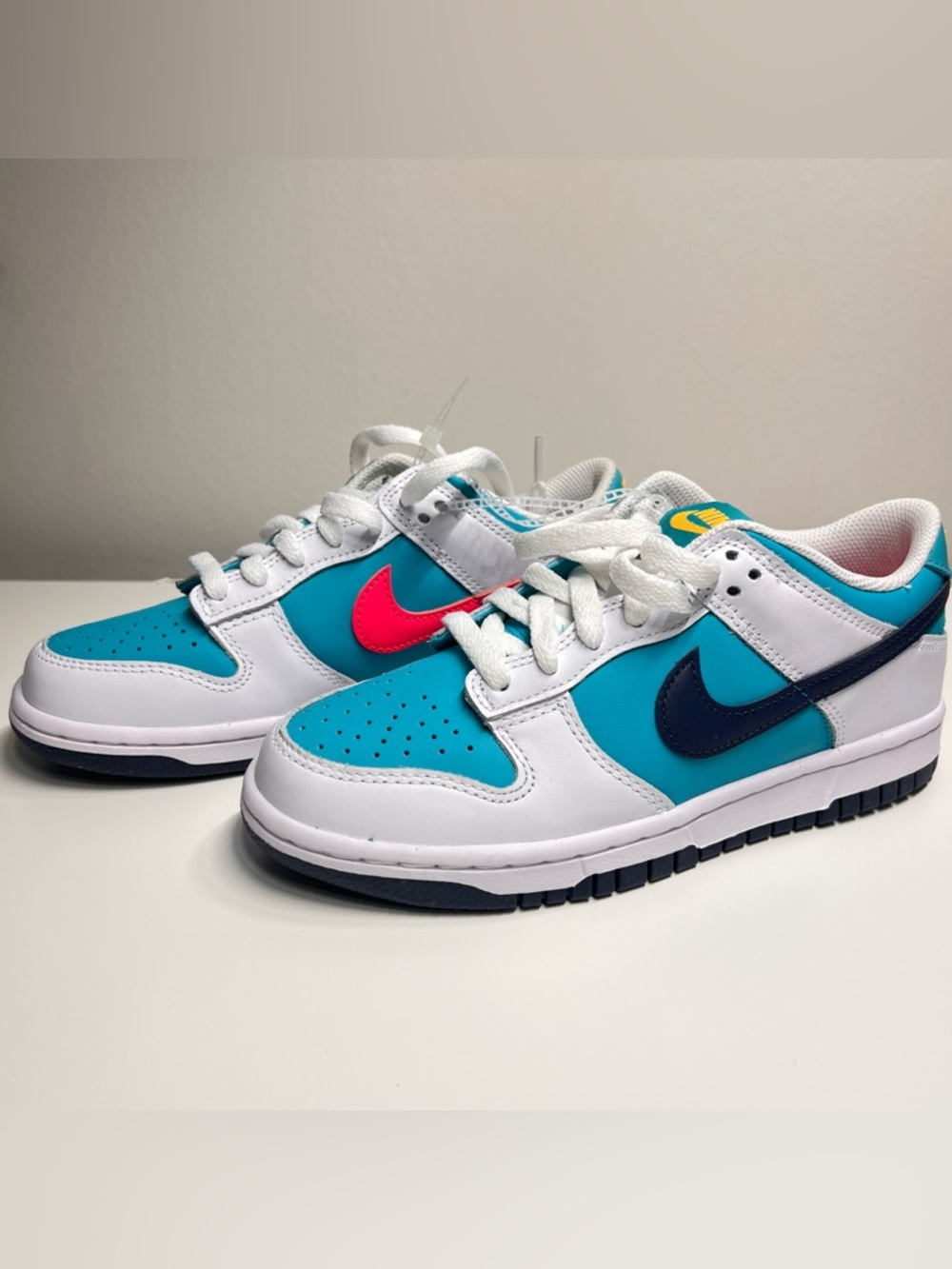 Nike Dunk Low Baltic Blue White Pink Navy HF4794-345 Sizes 5.5Y / Women’s 7
